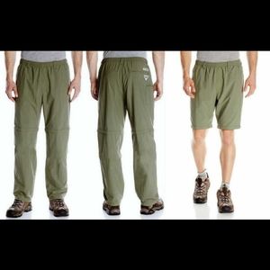 Columbia PFG Sportswear Army Green Pants Size XXL